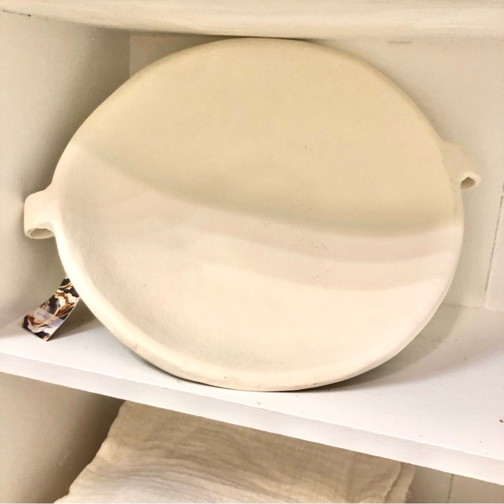 Cream Ceramic Serving Platter